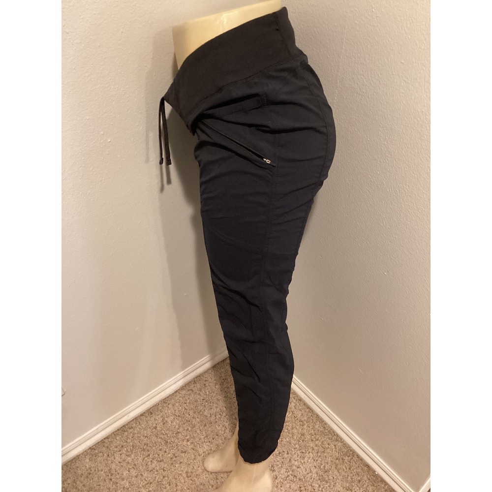 Prana Halle Straight Leg Hiking Pants Black Womens Size Medium‎ Short Inseam - Picture 5 of 7